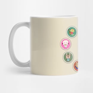 circle of friends from the woods Mug